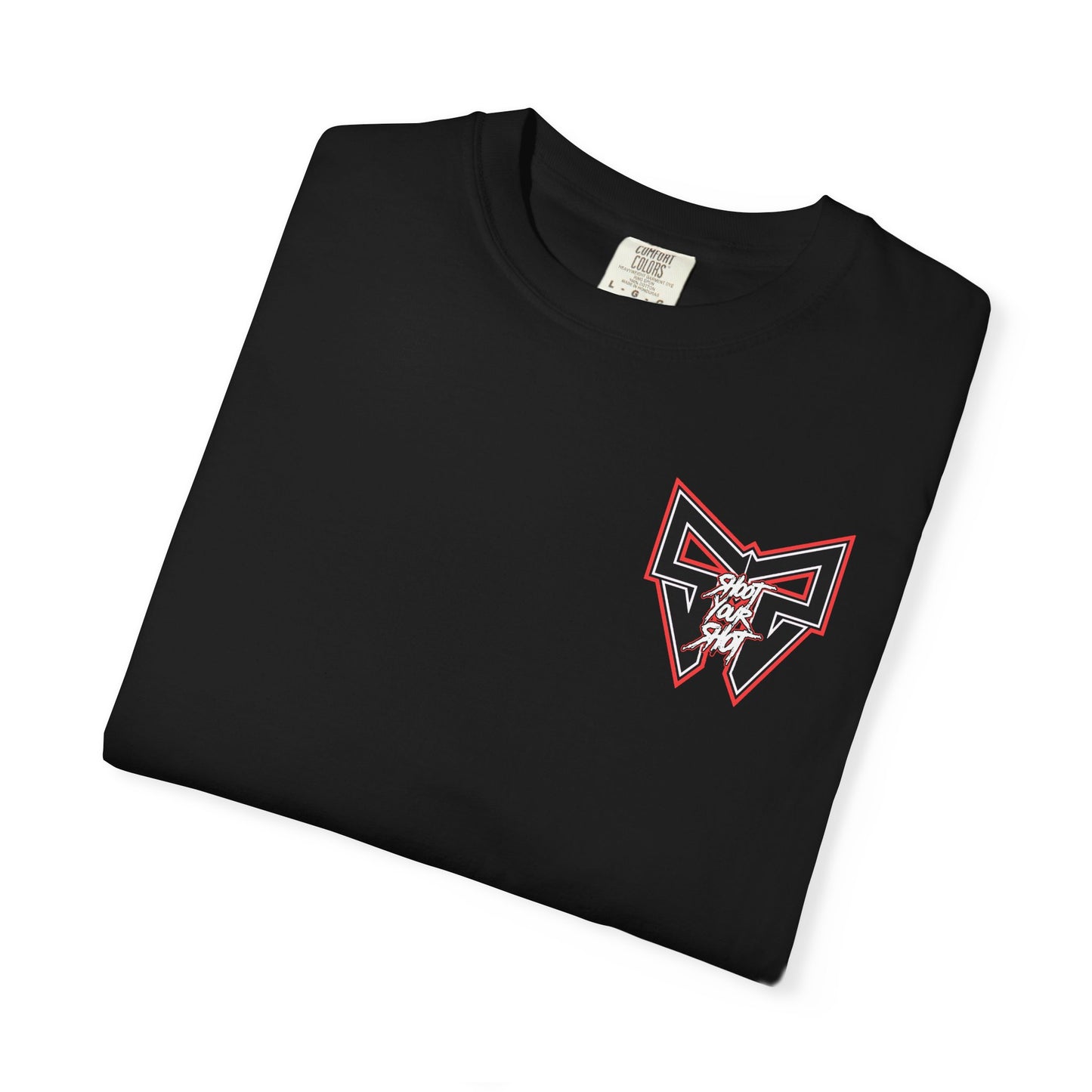 Electric Red SYS Script tee