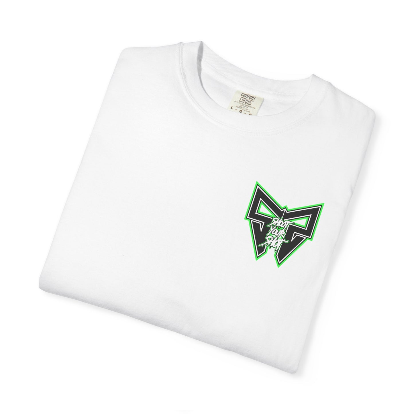 Neon Green SYS Script Tee