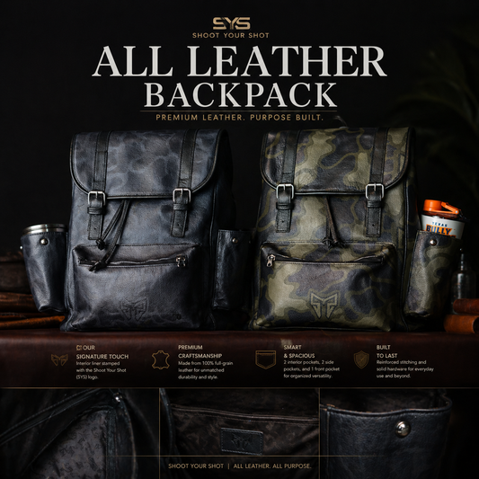 SYS Leather Backpack