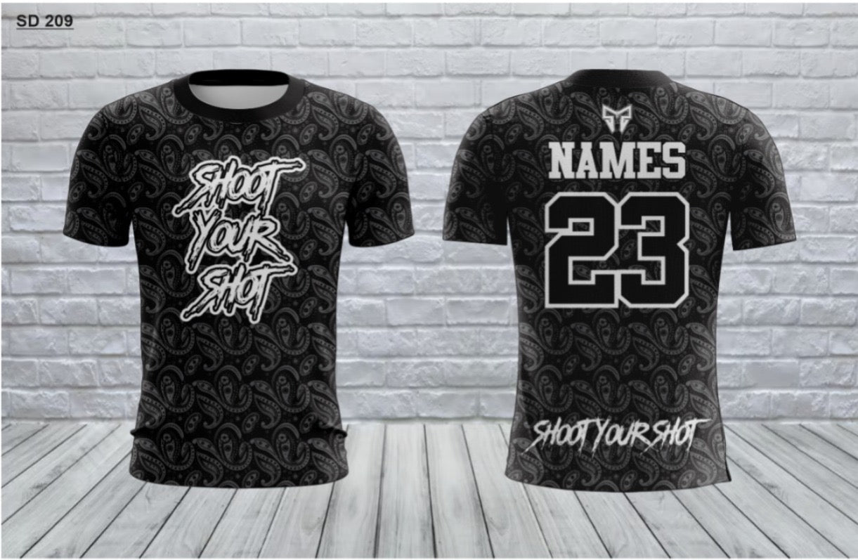 Black bandana Jersey