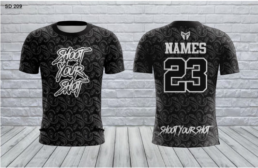 Black bandana Jersey