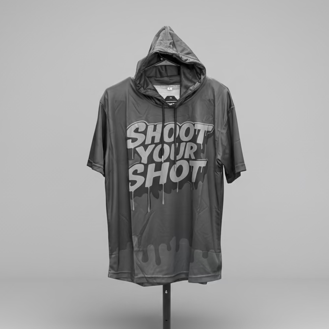 Blackout Drip LW SS Hoodie- NOW