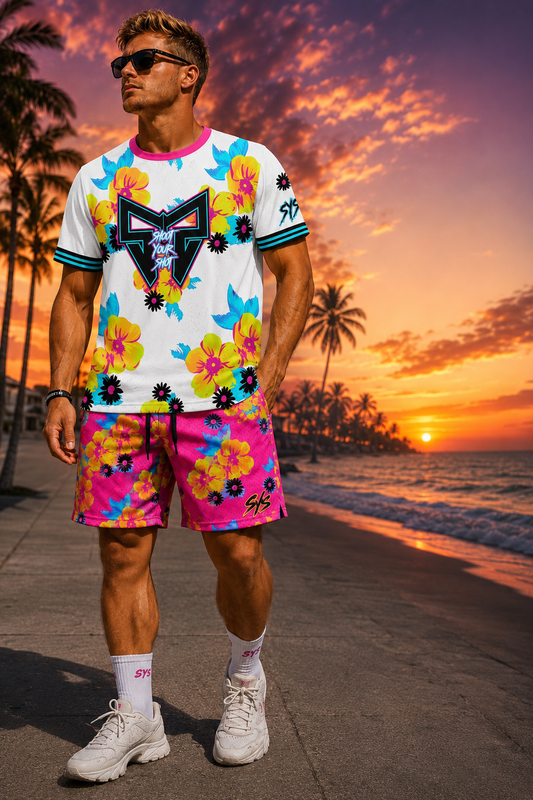 Throwdown White Floral | White | Youth