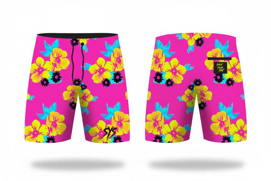 Floral Shorts | Pink