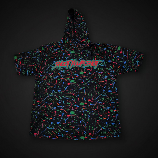 Splatter LW SS Hoodie - NOW
